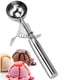 thumbnail image 3 of EeaseMX Cuchara para helado de acero inoxidable con gatillo, cuchara para galletas, cucharón para hacer bolas de melón y papas (pequeña), 3 of 7