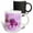 Multicolor, variant on 3drose, Wonderful Violet Unicorn, 11oz Mug