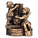 thumbnail image 1 of Escultura de Resina Jadeshay Adorno de jardín niño niña jugando, 1 of 8