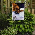 thumbnail image 2 of Carolines Treasures 7099-FLAG-PARENT Fawn Natural Great Dane and Puppy Flag  multicolor, 2 of 2