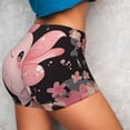 thumbnail image 4 of Fotbe Cute Axolotl Sakura Blossoms A Shorts Sin Costuras – Shorts Deportivos de Cintura Alta para Mujer, Elásticos para Gimnasio, Yoga, Running o Ciclismo-Medium, 4 of 8