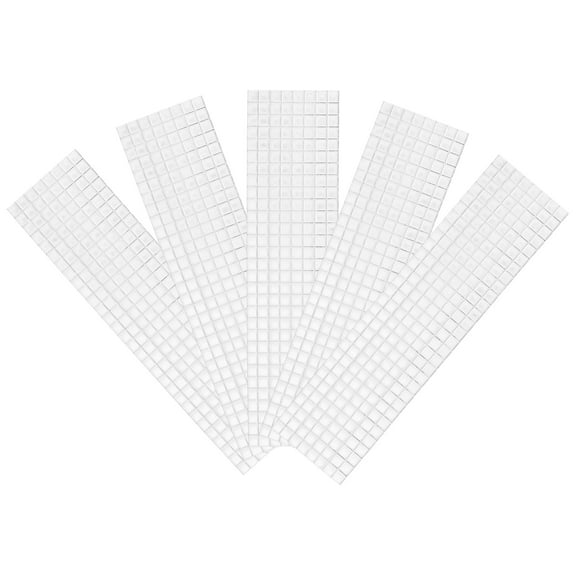 Uxcell 4720Pack 5 x 5mm Self-Adhesive Disco Tiles Mosaic Mirror Tiles, Silver