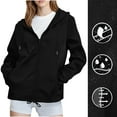 thumbnail image 1 of Soki Veste de Cyclisme Imperméable Coupe-Vent Légère pour Femmes avec Capuche, 1 of 9