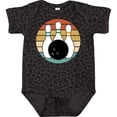 thumbnail image 3 of Inktastic Bowling Pins Ball Bowler Retro Sunset Boys or Girls Baby Bodysuit, 3 of 5