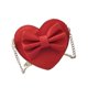 thumbnail image 2 of Kids Girl Heart Shape Bowknot Crossbody Bags PU Leather Messenger Bag Girls Purse Bag for Toddlers Baby Girls (Red), 2 of 2
