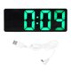 thumbnail image 1 of 1 juego de reloj despertador electrónico LED simple, reloj despertador para el hogar, reloj despertador pequeño, 1 of 6