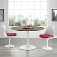 thumbnail image 4 of Lippa 47" Round Walnut Dining Table, 4 of 4