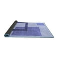 thumbnail image 2 of Ahgly Company Indoor Rectangle Solid Blue Modern Area Rugs, 7' x 9', 2 of 4