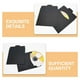 thumbnail image 3 of 100 fundas de embalaje para CD y DVD, sobres de papel para CD, fundas de almacenamiento para CD, fundas negras para CD, sobres de cartón para embalaje de CD y DVD., 3 of 5
