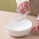 thumbnail image 5 of Revestimiento de papel desechable para freidora de aire, almohadillas de papel desechables para freidora, antiadherente forrado para freidora de aire, resistente al aceite, impermeable, papel para hor Namotu CZJP-HY20, 5 of 7