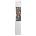 thumbnail image 2 of Steel Grip 3004684 11 in. Cable Tie, White - Pack of 12, 2 of 2
