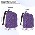 thumbnail image 2 of Disketp German Shepherd Dog Mochila de Lona Estampada, Mochila Escolar de Viaje Ligera para Estudiantes y Portátil-Medium, 2 of 5