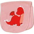 thumbnail image 2 of Inktastic Adorable Red Dragon Baby Burp Cloth, 2 of 3