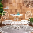 thumbnail image 2 of Safavieh  Outdoor Living Adriel 3Pc Bistro Set Mossy Blue, 2 of 5