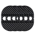 thumbnail image 1 of 4Pcs Universal Car Door Lock Protective Cover, Anti-Rust ABS Plastic Guard for Reduced Noise & Enhanced Vehicle Security Accessories, 1 of 8