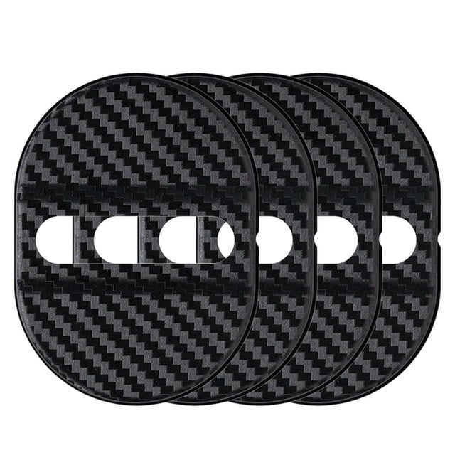 4Pcs Universal Car Door Lock Protective Cover, Anti-Rust ABS Plastic Guard for Reduced Noise & Enhanced Vehicle Security Accessories