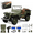 Military Green - 2 Battery, variant on HG4-58 1/14 Scale RC Off-Road Truck - 2.4G 4WD RC Rock Crawler Climbing Car with Full Protection System, Gift for Teens & Adults