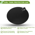 thumbnail image 4 of Tapa de la puerta del tanque de combustible para Ford Focus 2007-2011, cubierta de la tapa del llenado de combustible, tipo clip, No. 4M51N405A02AB, ABS en color primer, 4 of 6