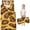 Yellow and Brown, variant on Yellow and Brown Of Leopard Print Toddler Nap Mats for Kids Preschool,Sleeping Mat Bag or Kids,Toddler Sleeping Bag,Toddler Nap Mat or Daycare