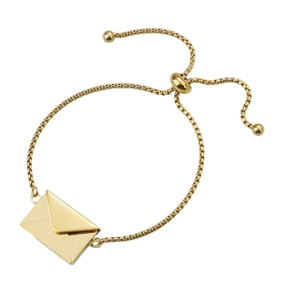 tegongse Multipurpose Sturdy Stainless Steel Square Photo Locket Versatile Bracelet for Everyday Casual Wear and Gifting