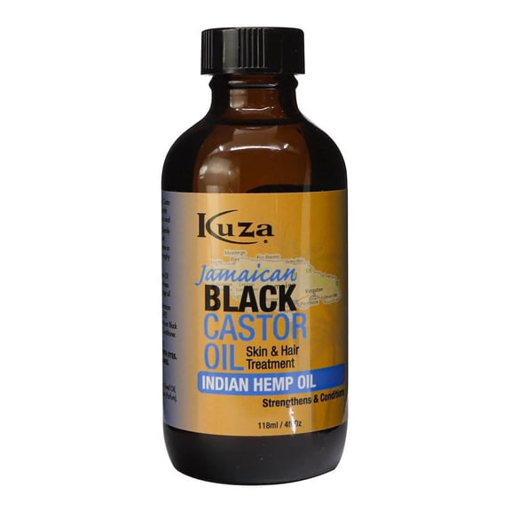 Kuza Jamaican Black Castor Oil Indian Hemp Oil Treatment, 4 Oz ..
