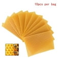 thumbnail image 4 of Natural Beeswax Foundation Sheets for Beekeeping and Candle Making Projects 10PCS, 4 of 6