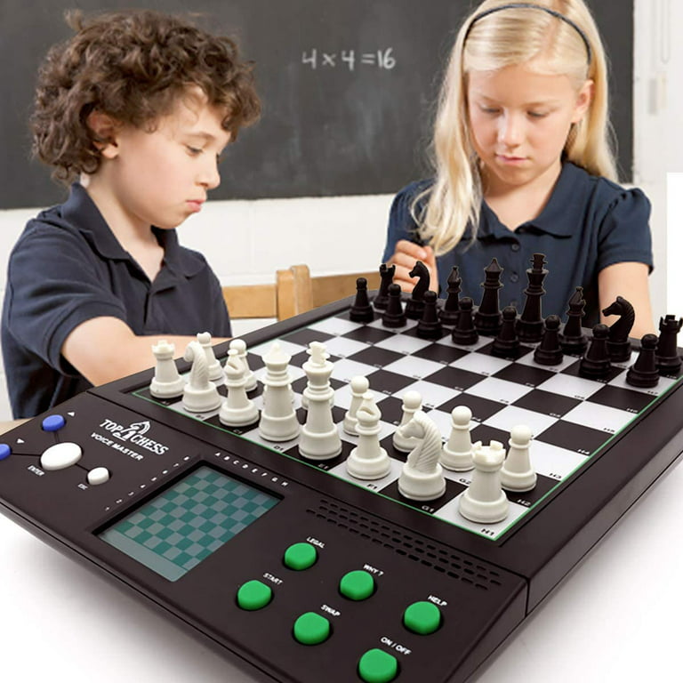 TOP 1 CHESS Classic Voice Master Electronic Chess Set - Smart Electronic  Chess Board with Multiple Levels, Voice Feature, Improve Your Chess Skills