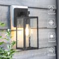 thumbnail image 3 of Farol de pared exterior MAXvolador negro mate impermeable de 33 cm, 3 of 9