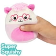 thumbnail image 4 of Squishmallows 5" Chambless the Pink Valentine's Day Opossum w Heart Glasses- Officially Licensed Jazwares Valentines Day Plush - Collectible Soft & Squishy Stuffed Animal- Gift for Kids, Girls & Boys, 4 of 5