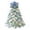 D#250804HH, variant on 11.81" DIY Patchwork Christmas Tree Sewing Kit, Floral Fabric Tabletop Tree Craft Set, Farmhouse Style Desktop Ornament Handcraft Kit for Adult Beginners