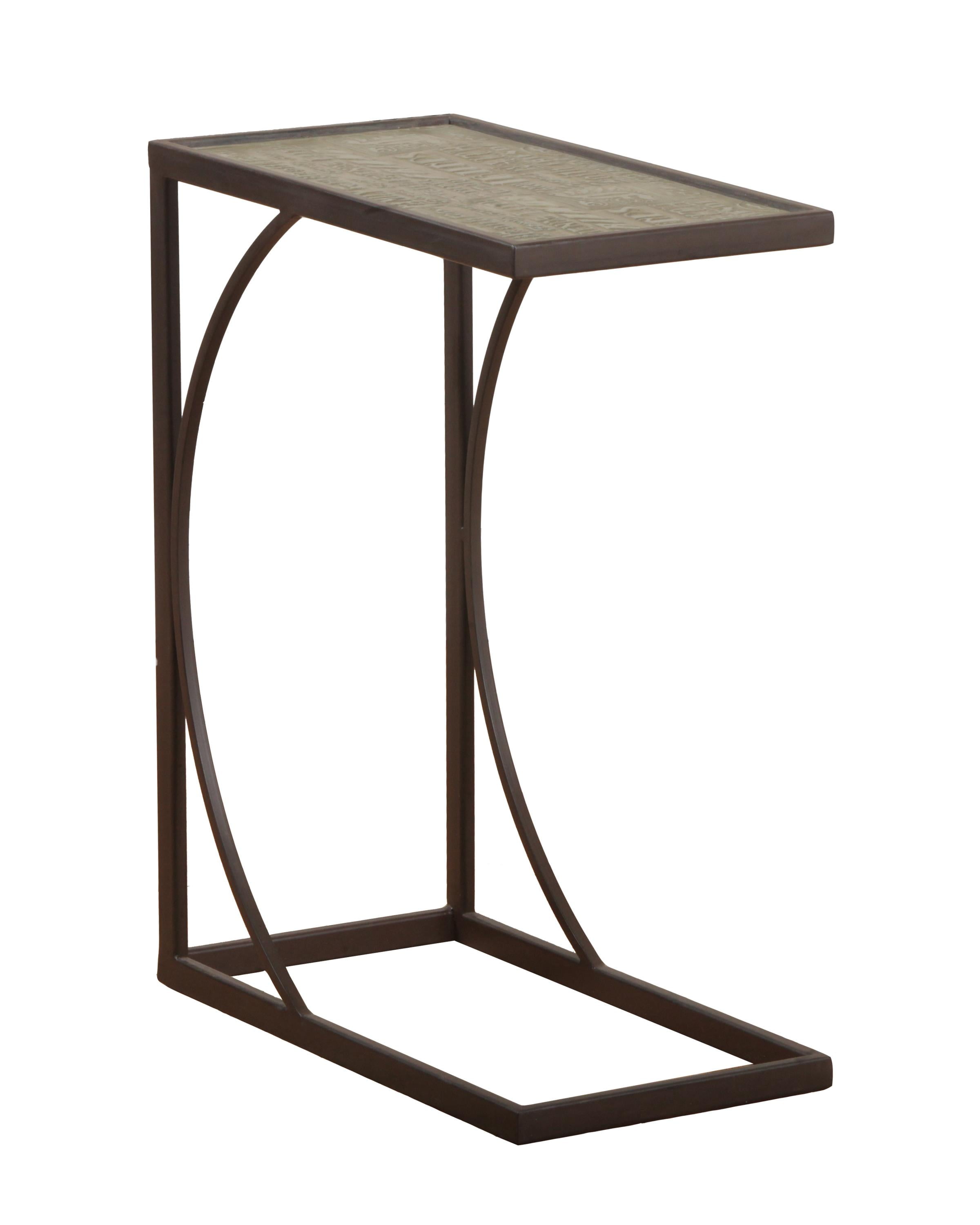 Sofa Accent Table, Bronze