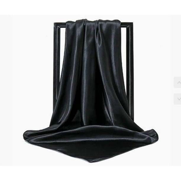 Pañuelo para la cabeza para mujer, moderno pañuelo para el pelo, versátil pañuelo para el cuello, elegante accesorio para bolso de mano para ocasiones informales y formales.