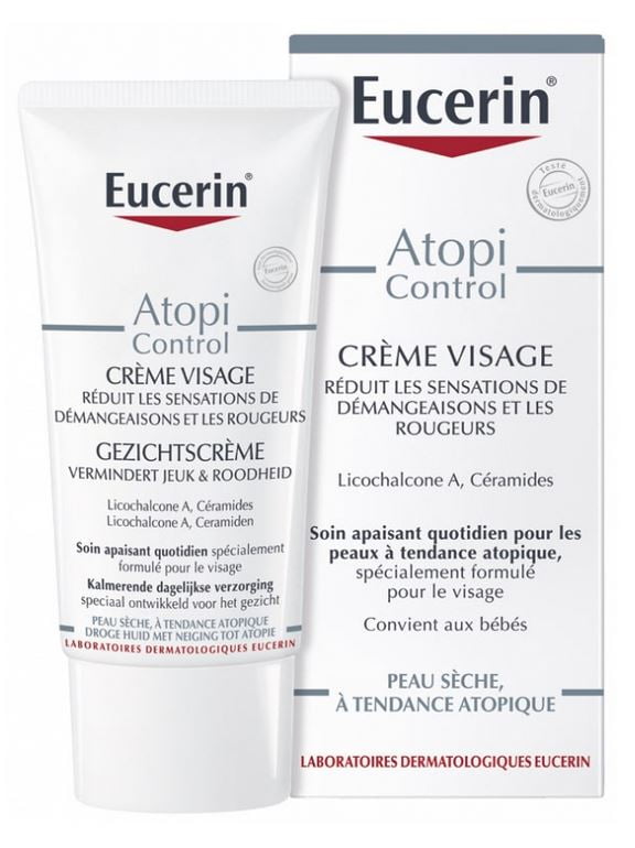 Eucerin AtopiControl Face Cream 50ml - Walmart.com