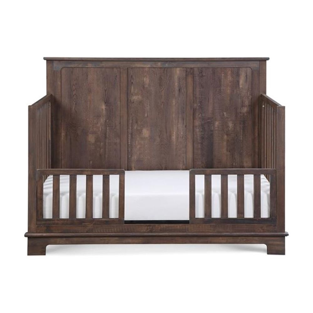 Suite Bebe Grayson Traditional Wood Toddler Guard Rail in Brown