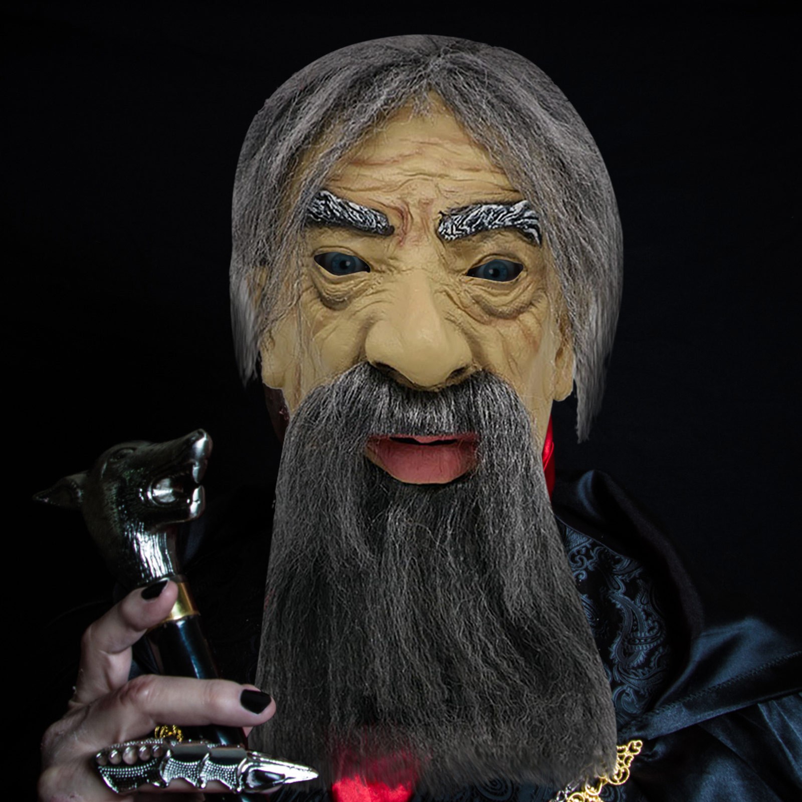 Halloween toys for toddlers boys Halloween Alien Grandpa Face Wig Old