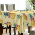 thumbnail image 5 of Yayeee Tablecloths 54" x 54" Rectangle Wrinkle Resistant Party Table Cover, Pineapple Love, 5 of 8