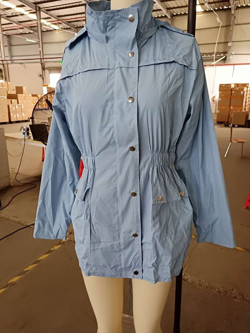 Waterproof Raincoats Outdoor Hooded Lightweight Rain Jacket Active