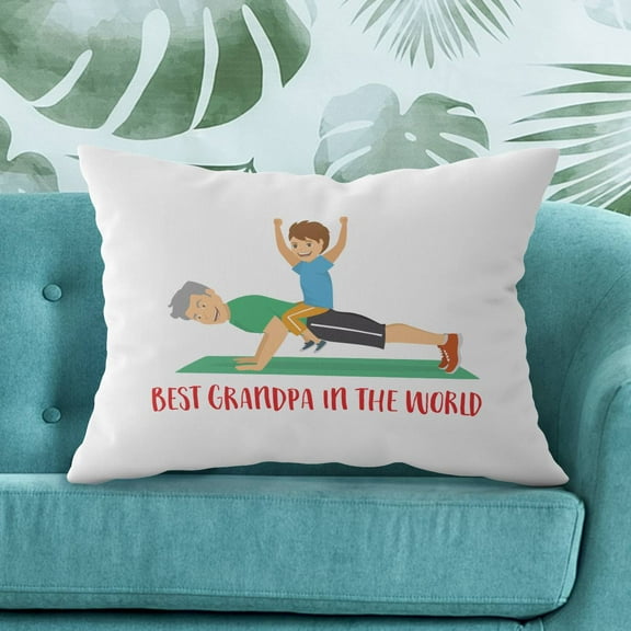 Personalized Pillow Case for Grandpa