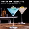 thumbnail image 3 of Vasos Martini Hlukana, irrompibles, 300 ml, juego de 6 unidades, transparentes, 3 of 8