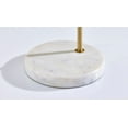 thumbnail image 6 of Adesso Meredith 23.5" 1-Light Antique Brass Table Lamp with White Linen Drum Shade, 6 of 6