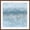 Brown Frame, variant on Art.com Abstract Rain Slate Blue Art Print by Danhui Nai, 30" x 30"