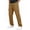 Ginger -AH08, variant on Nestiefly Mens Cargo Pants Relaxed Fit Chino Elastic Waist Multi Pocket Hiking Work Trousers Khaki M