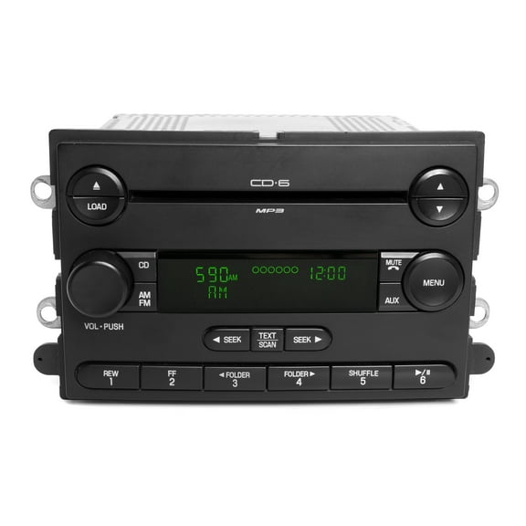 Restored 2007 Ford Edge AM FM Radio Receiver Mp3 6 Disc CD Player 7T4T-18C815-JA (Refurbished)