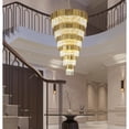 thumbnail image 6 of Design Living 60-Light Gold Chandelier With Clear Crystals, 6 of 6