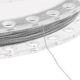 thumbnail image 3 of Hilo de pesca trenzado multifilamento PE redondo súper resistente de 100 m, color gris., 3 of 9