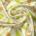 thumbnail image 5 of Ambesonne Autumn Valance Pack of 2, Leaves and Acorns Pattern, 42"X12", Cream Apricot and Lime Green, 5 of 5