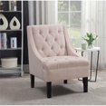 thumbnail image 2 of Accueil Bouton Touffeté Accent Chaise en Rose Blush, 2 of 2