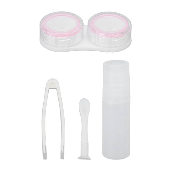Contenedor De Lentes De Contacto, Protección Segura Estuche De Lentes De Contacto Práctico Y Práctico Estilo De Dibujos Animados Para Uso Individual ANGGREK Otros
