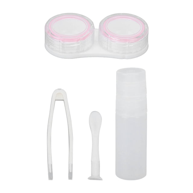 Contenedor De Lentes De Contacto, Protección Segura Estuche De Lentes De Contacto Práctico Y Práctico Estilo De Dibujos Animados Para Uso Individual ANGGREK Otros