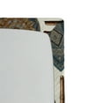thumbnail image 3 of Ambesonne Traditional Fitted Sheet, Oriental Ethno Artwork, Twin Size, Umber Dark Teal Ivory, 3 of 3